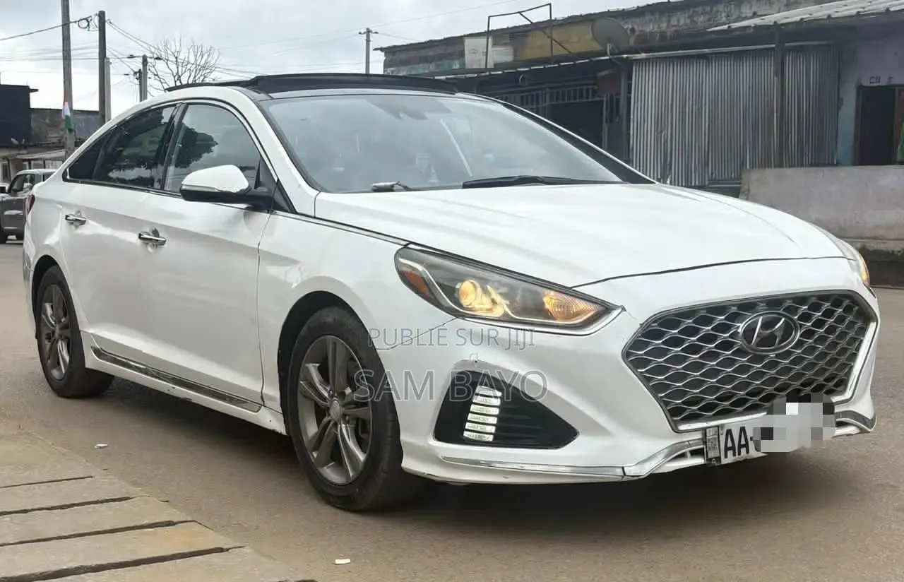 Hyundai Sonata 2018 Blanc