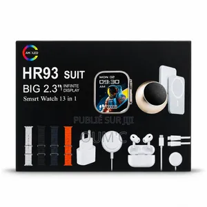 Smartwatch HR93 SUIT, Une Montre Connectée Multifonction.