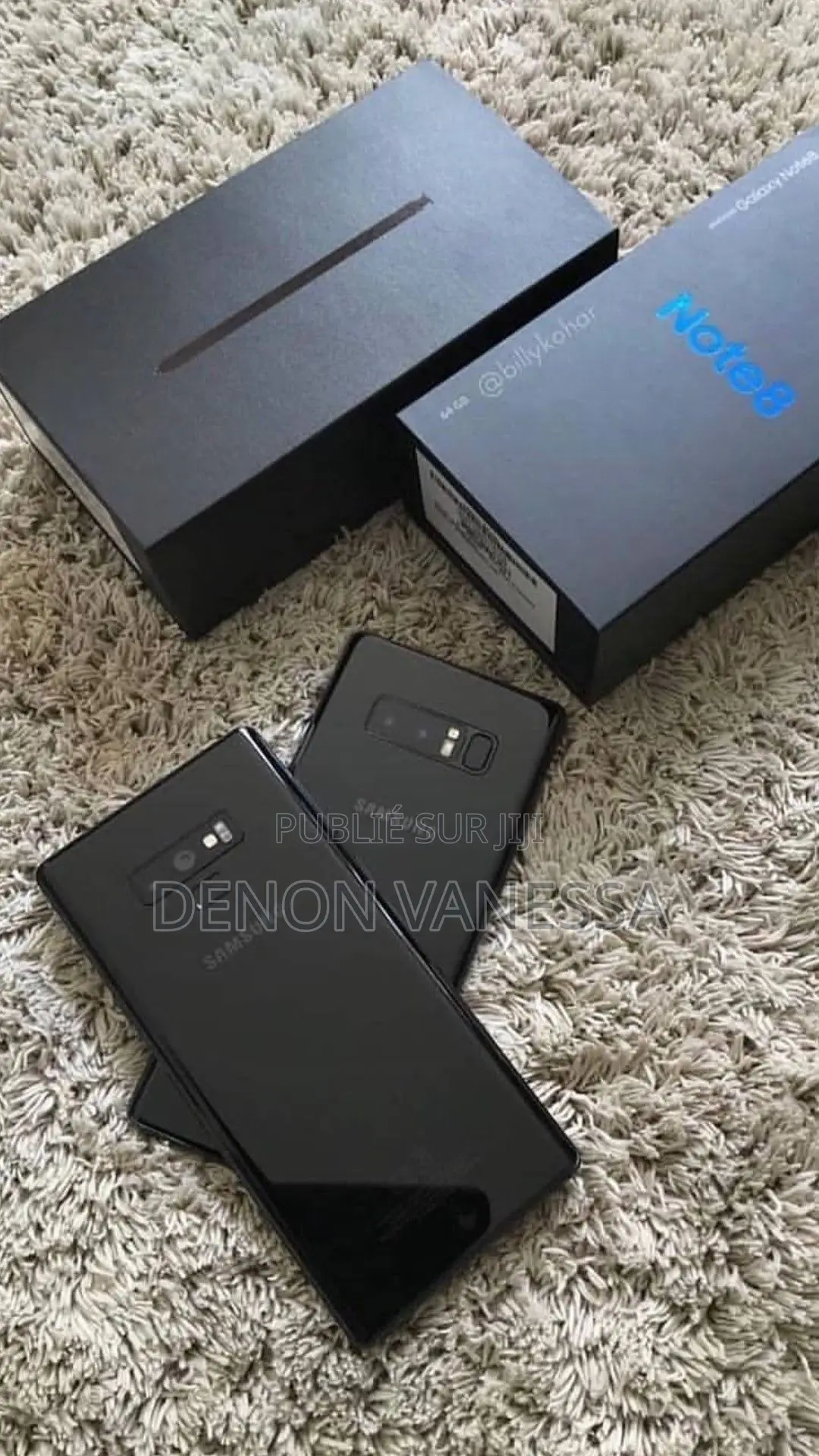 Nouveau Samsung Galaxy Note 8 128 GB Noir