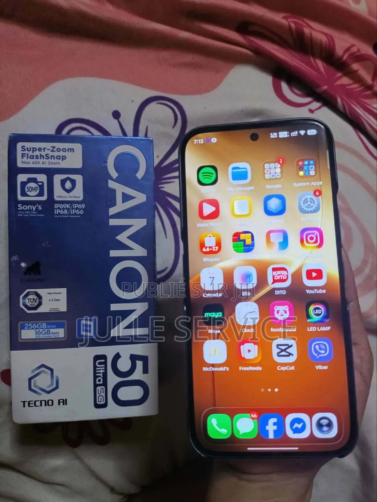 Nouveau Tecno Camon 50 Pro 256 GB Autre