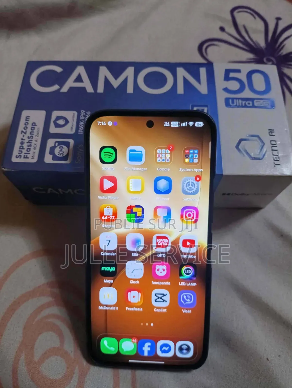 Nouveau Tecno Camon 50 Pro 256 GB Autre