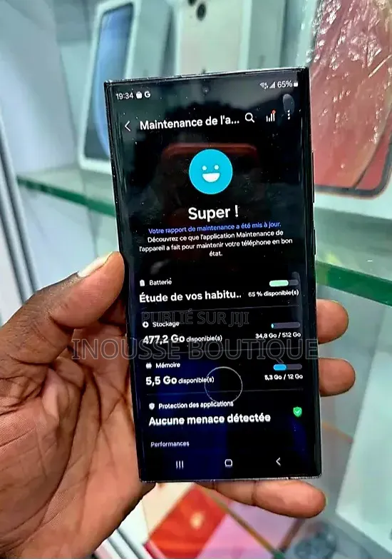 Nouveau Samsung Galaxy S22 Ultra 512 GB Noir