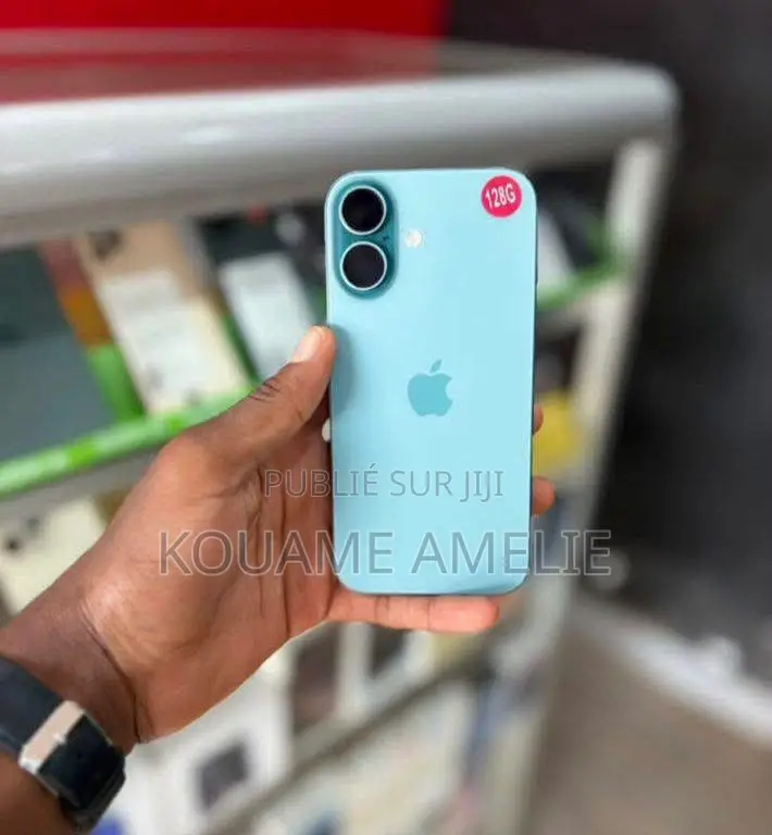 Nouveau Apple iPhone 16 256 GB Bleu