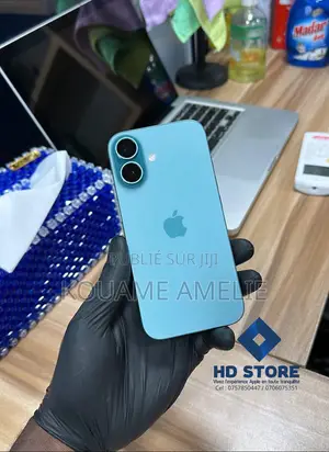 Nouveau Apple iPhone 16 256 GB Bleu